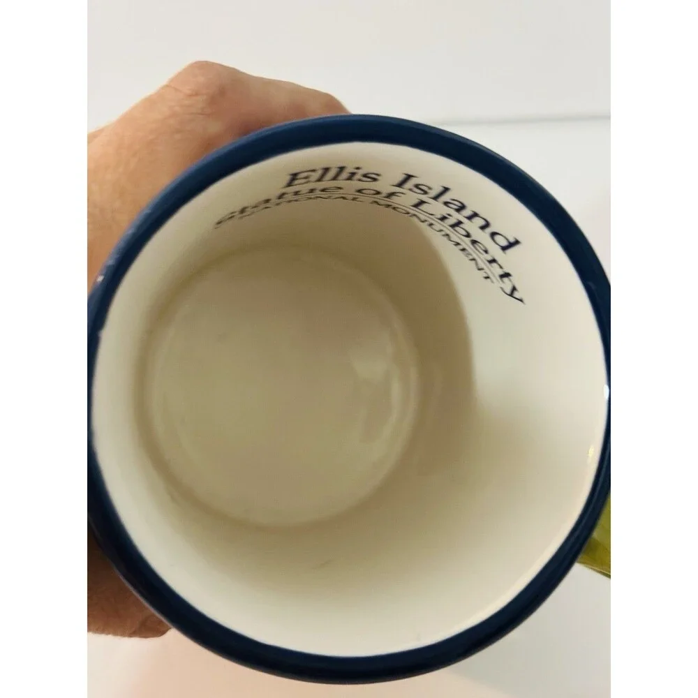 Ellis Island Statue of Liberty National Monument Souvenir Mug